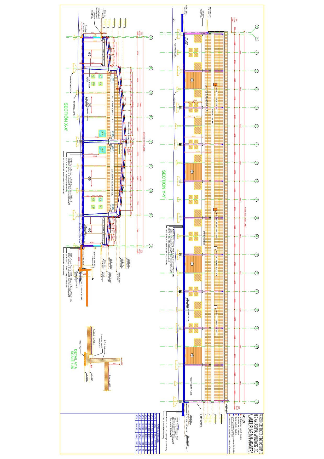Internal Layout Sheet